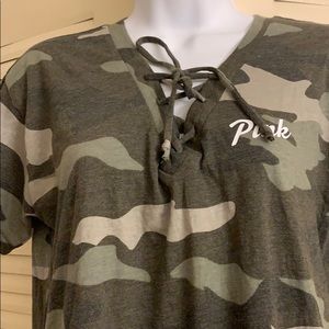 Pink Victoria secret da army green